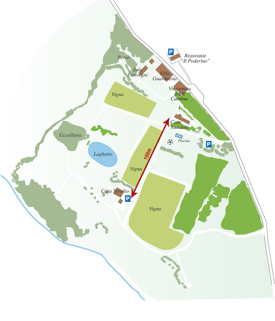 Mappa agriturismo